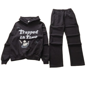 Broken Planet Trapped Tracksuit Black